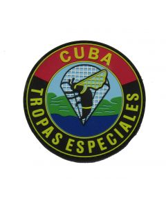 Cuba Tropas Especiales Rubber sleeve patch