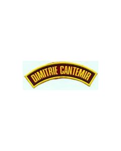 Moldovan Upper Sleeve Patch "Dimitrie Cantemir"