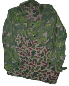 Rare Old Style Chinese Army Reversable Camouflage Uniforms