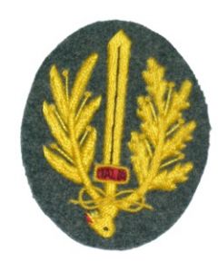 Reproduction WW2 Italian Embroidered Assault Badge