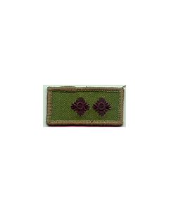 British Officer Rank Patch For Helmet Cover