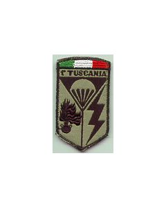 1St Para Carabinieri Battalion "Tuscania" Sleeve Patch For Top Left
sleeve Of The Camouflage Uniform With Velcro Backing And Base