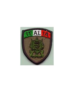 "Lagunari" Sleeve Patch With Velcro Backing And Base For Top Left
sleeve Of Camo Uniform
