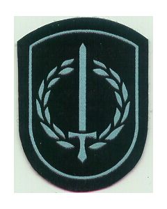 Lithuanian Officer School Sleeve Patch For Camouflage Uniform