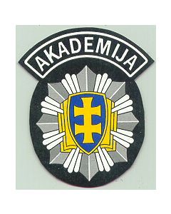 Lithuanian Police Academy Sleeve Patch