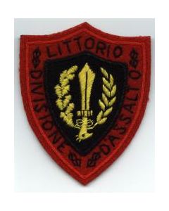 Reproduction Italian WW2 Sleeve Patch For The "Littorio Division D'Assalto"